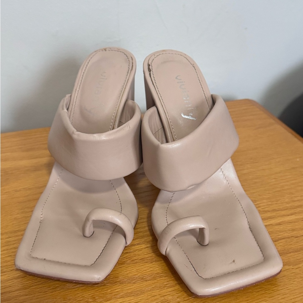 Vivianly Nude Women's Heels